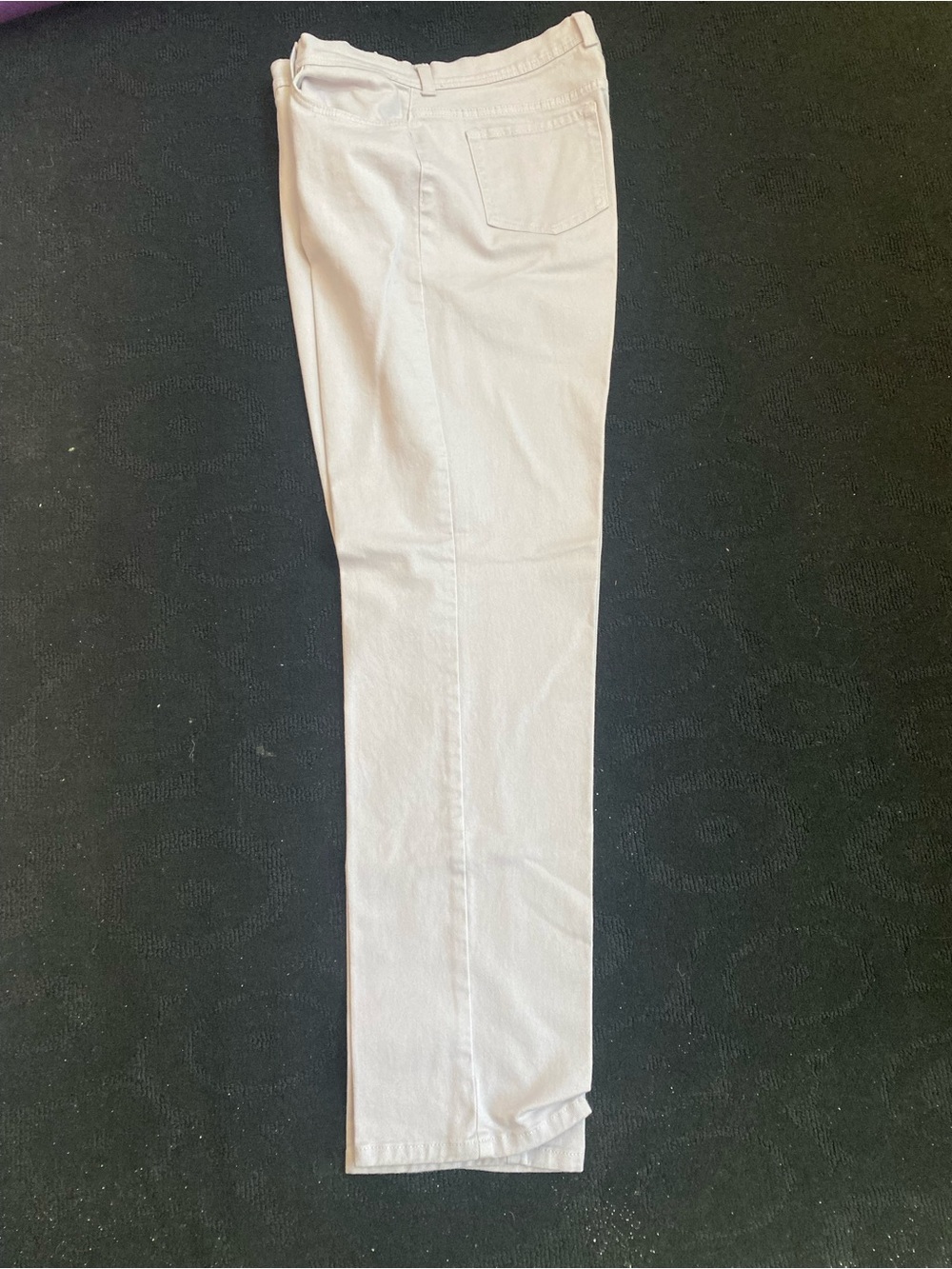 Gloria Vanderbilt Women’s Slim White Jeans S 16